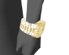 Elegant White/gold Watch