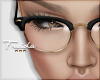 ♀| Glasses | Gold