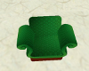 smurfs green chair