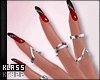 💄Chrissy Nails+Rings