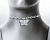 Butterfly Silver Collar