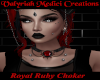 {VM} Royal Ruby Choker