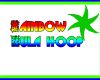 Rainbow Hula Hoop w/song
