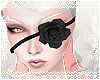 Fleur Eyepatch |Black