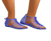 Blue Gladiator Sandal