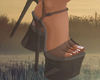 Dollie Tan Dancer Heels
