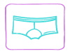 mens boxers neon sign