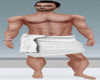 White Bath towel