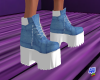Denim Boots