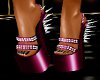 Spiked Heels/SatinPink