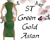 ST}Green and Gold Asian