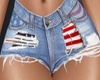 Patriotic Denim Short RL