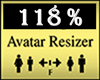 Avatar Resizer % 118
