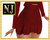 NJ] Red skirt