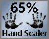 Scale Hand 65% M