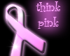 *BT*Pink Ribbon Sticker