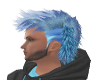 Blue DJ Hair