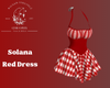Solana Red Dress