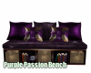 Tiny House Bench Purple