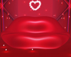 Lips sofa Red