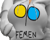 Hoddie FEMEN sleeveless