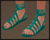 Teal Sandals 2 *