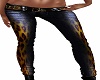 leopard HOG jeans