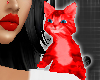 *-*Shoulder Kitten Red
