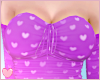 Lilac Hearts Top