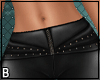 Black Leather Club Pants