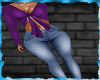 jeans purple RL★