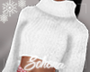 ṩ|Knit Sweater White