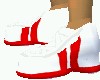 White/Red Cheer Shoes