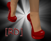 [RD]Red Patent Pumps M