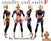 multy col catsuit F