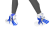 *White AD!DAS Sneakers