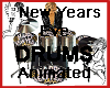 New Years Eve Drums ANIM