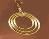 (DALI) gold earrings