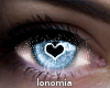 Blue Love Eyes M