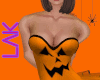 *L* Pumpkin costume