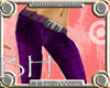 [HW]long purple jeans BH