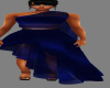 Blue Sheer Aurora Dress