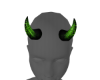 Demon Horns Green