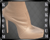 Beige Boots