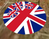 British Flag round rug