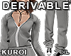 [K] loose tracksuit XL