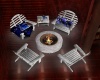 Firepit w/four chairs