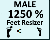 Feet Scaler 1250% Male