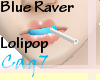 (Cag7)Blue Raver Lolipop