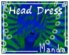 .M. Peacock Head-dress